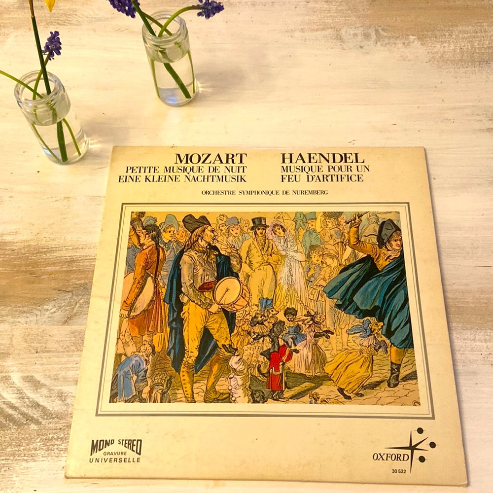 Vintage Classical Record Mozart